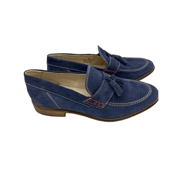 Testosterone Men's Proud Lee Blue Suede Tassel Loafers Size 43M (10) - Picture 2 of 10